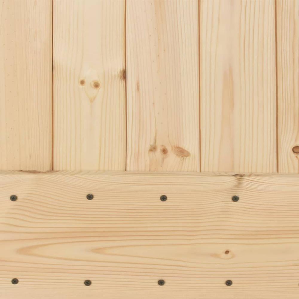 Door NARVIK 37.4"x82.7" Solid Wood Pine. Picture 7