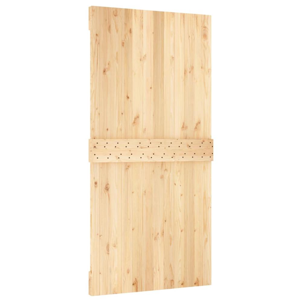 Door NARVIK 39.4"x82.7" Solid Wood Pine. Picture 5