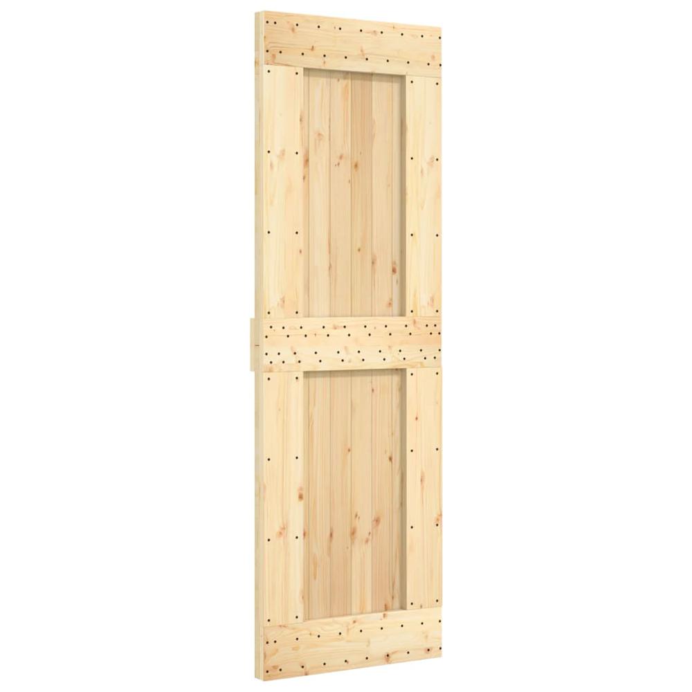 Door NARVIK 27.6"x82.7" Solid Wood Pine. Picture 1
