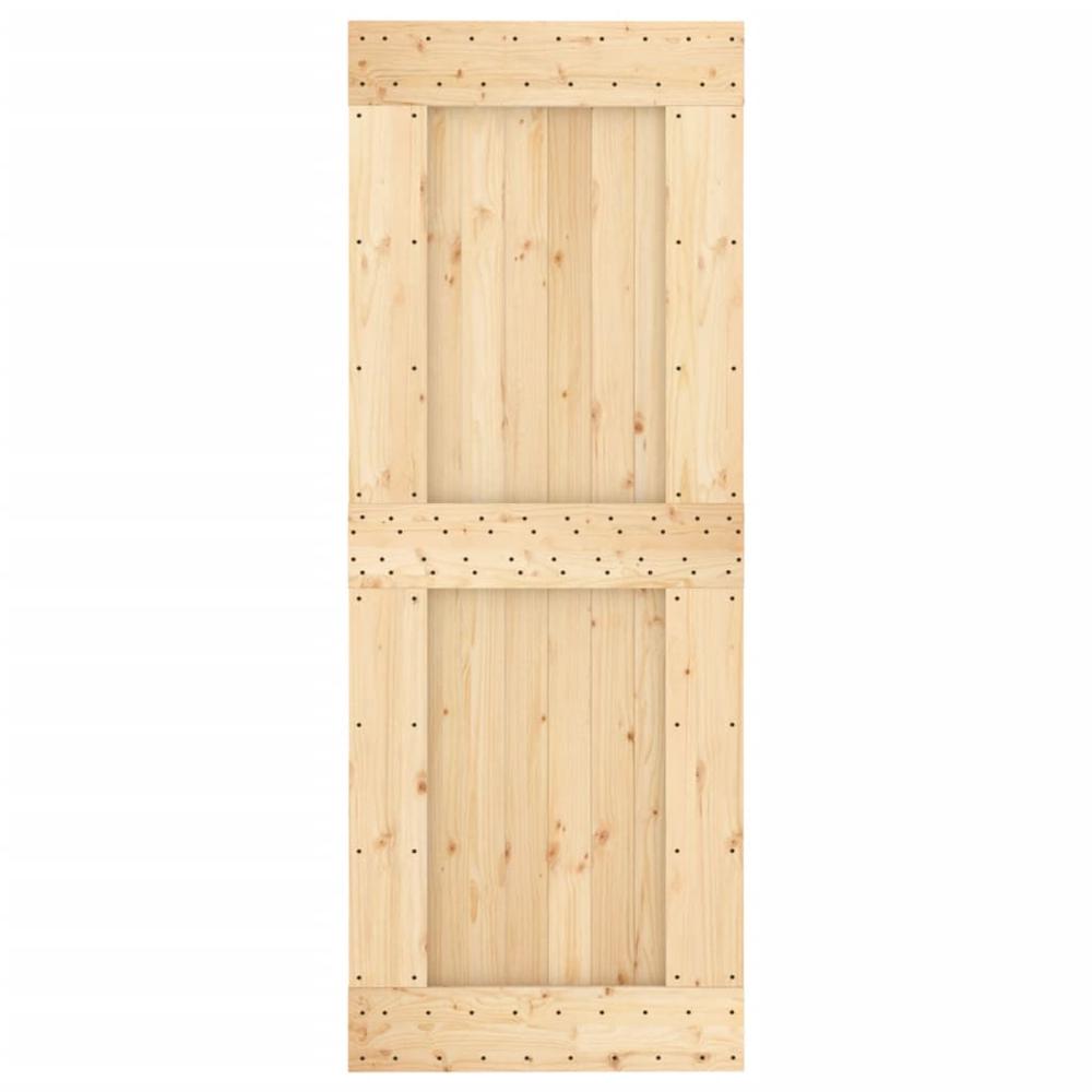 Door NARVIK 31.5"x82.7" Solid Wood Pine. Picture 4