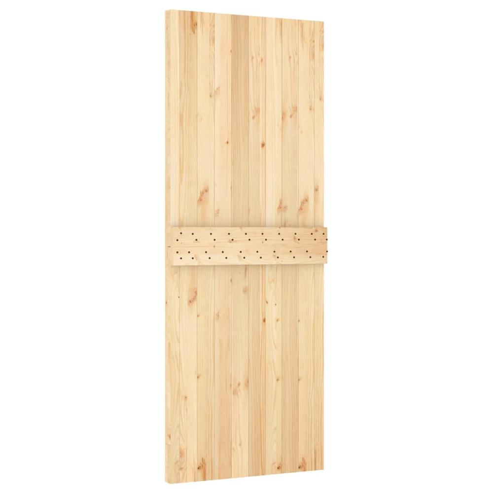 Door NARVIK 31.5"x82.7" Solid Wood Pine. Picture 5