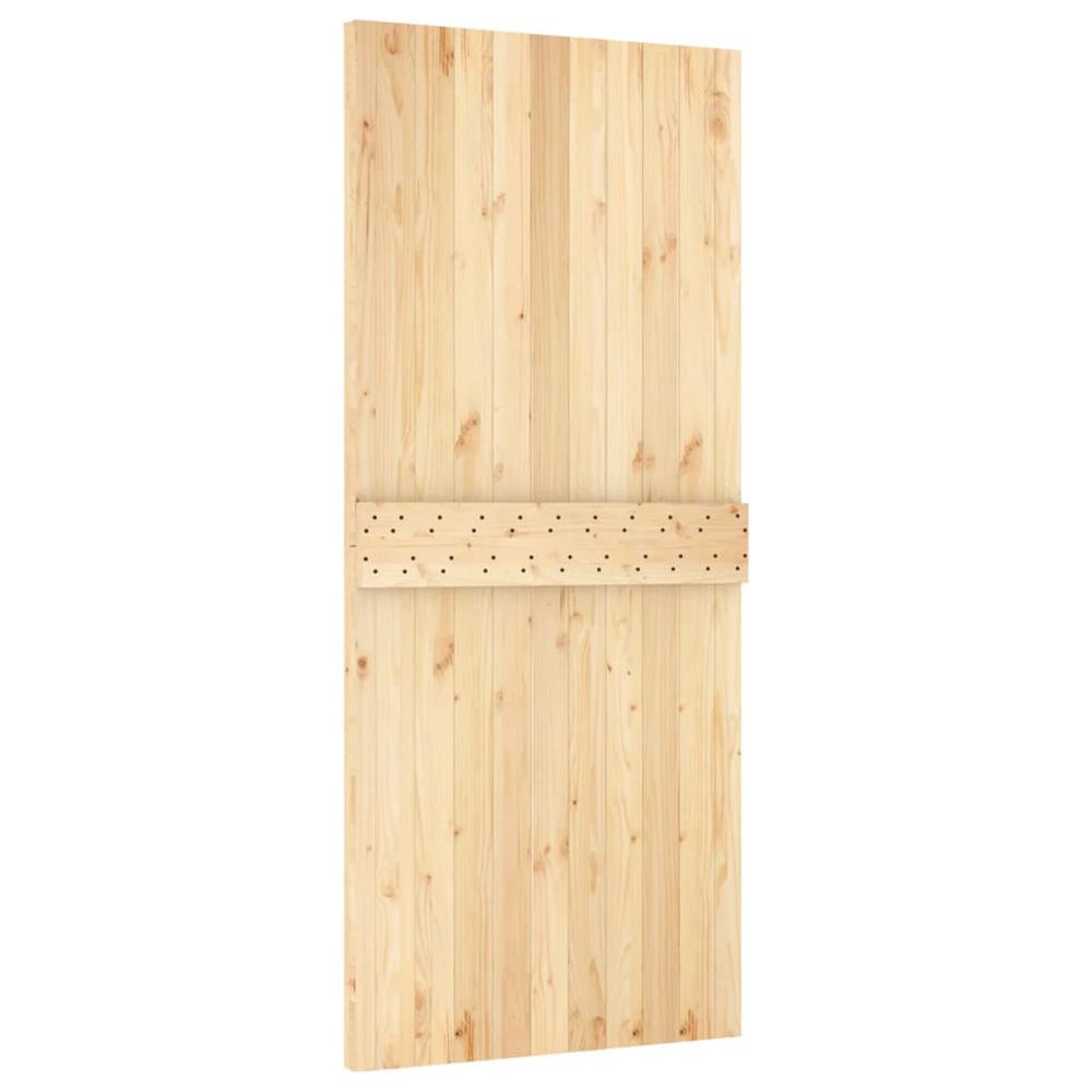 Door NARVIK 35.4"x82.7" Solid Wood Pine. Picture 5
