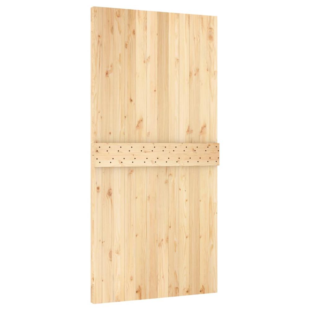 Door NARVIK 39.4"x82.7" Solid Wood Pine. Picture 5