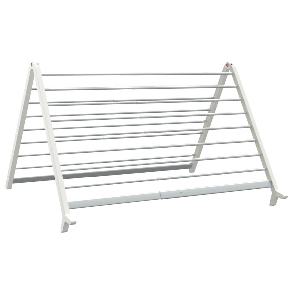 Drying Rack for Bathtub Extendable 20.9"-35.4" Aluminum. Picture 4