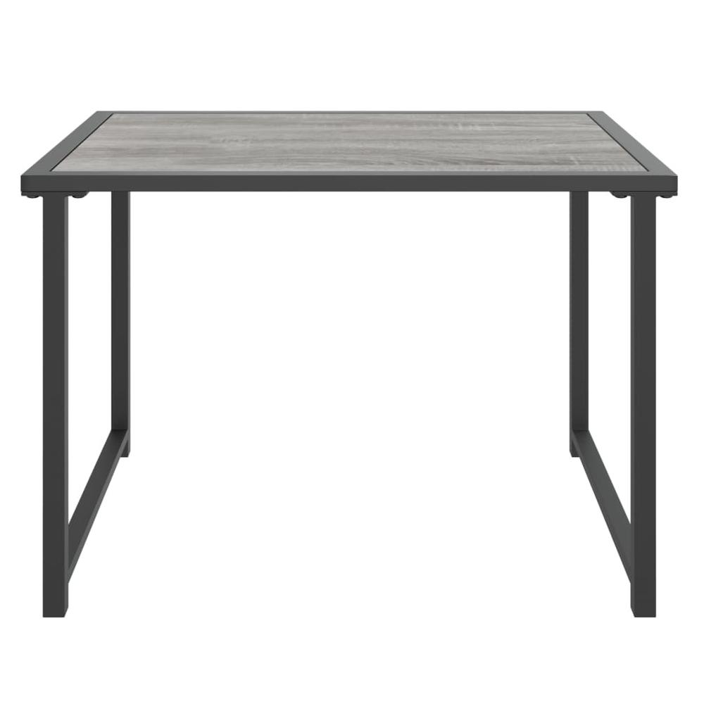 Patio Table Anthracite 21.7"x15.7"x14.6" Steel. Picture 2