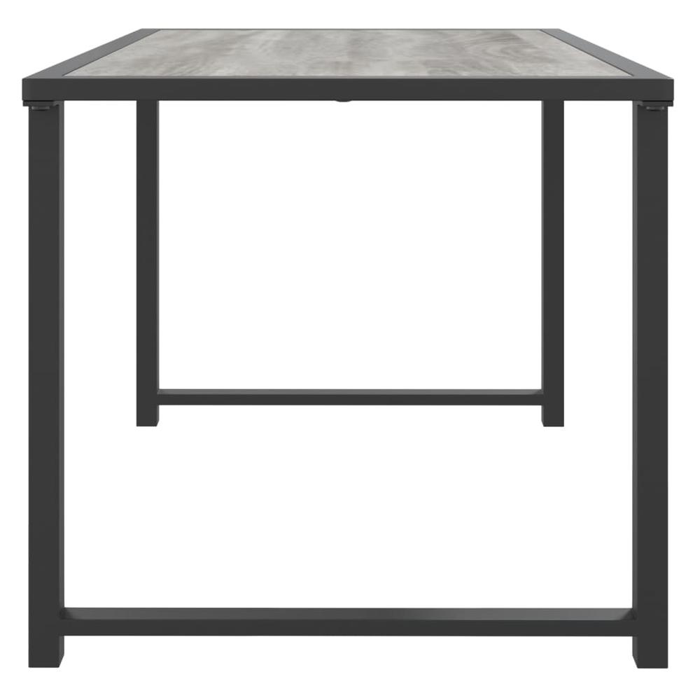 Patio Table Anthracite 21.7"x15.7"x14.6" Steel. Picture 3
