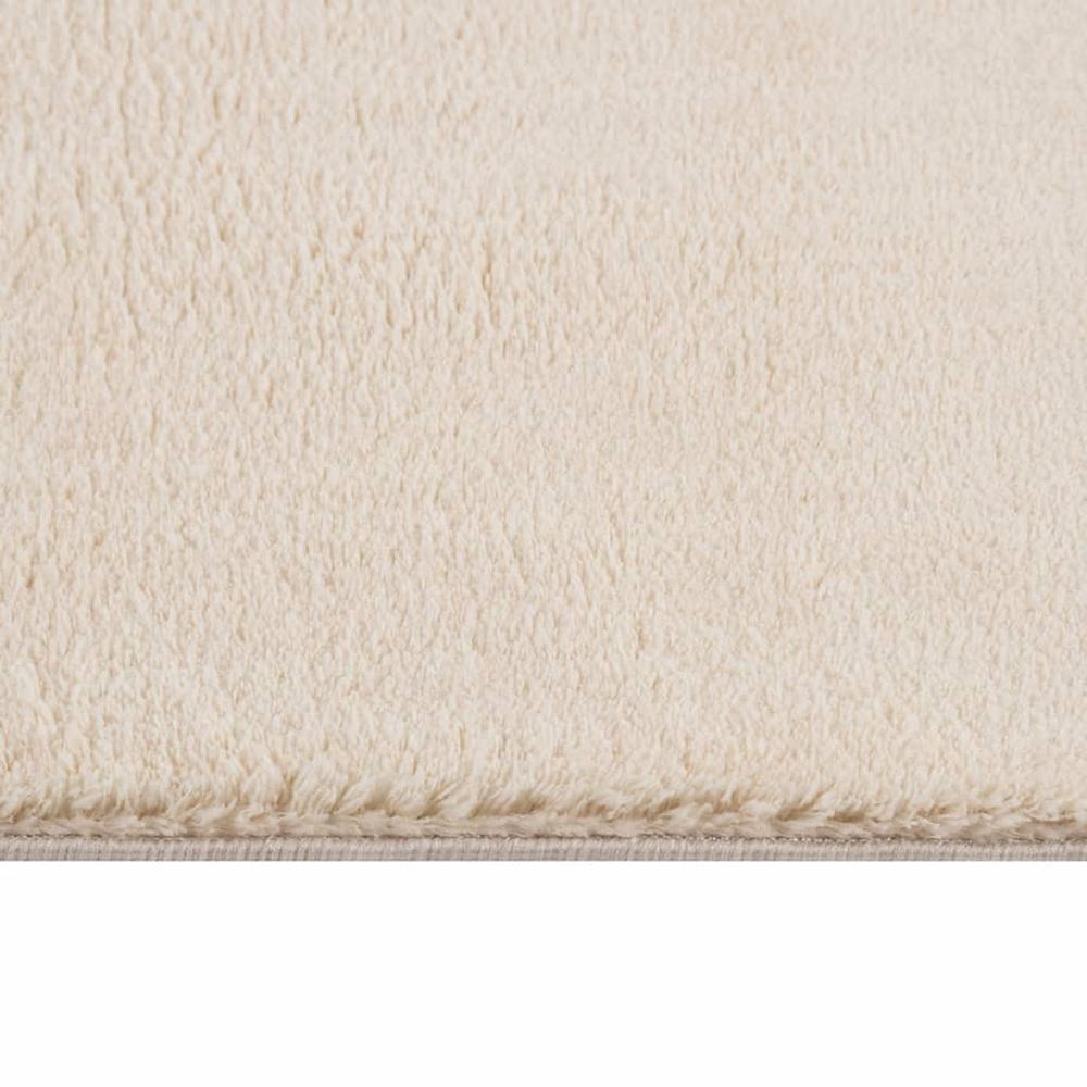 Shaggy Rug Beige 8'x10' Polyester. Picture 1