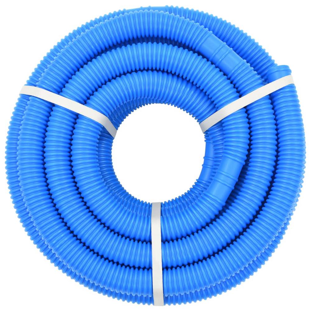 vidaXL Pool Hose with Clamps Blue 1.4" 39.3', 91750. Picture 3