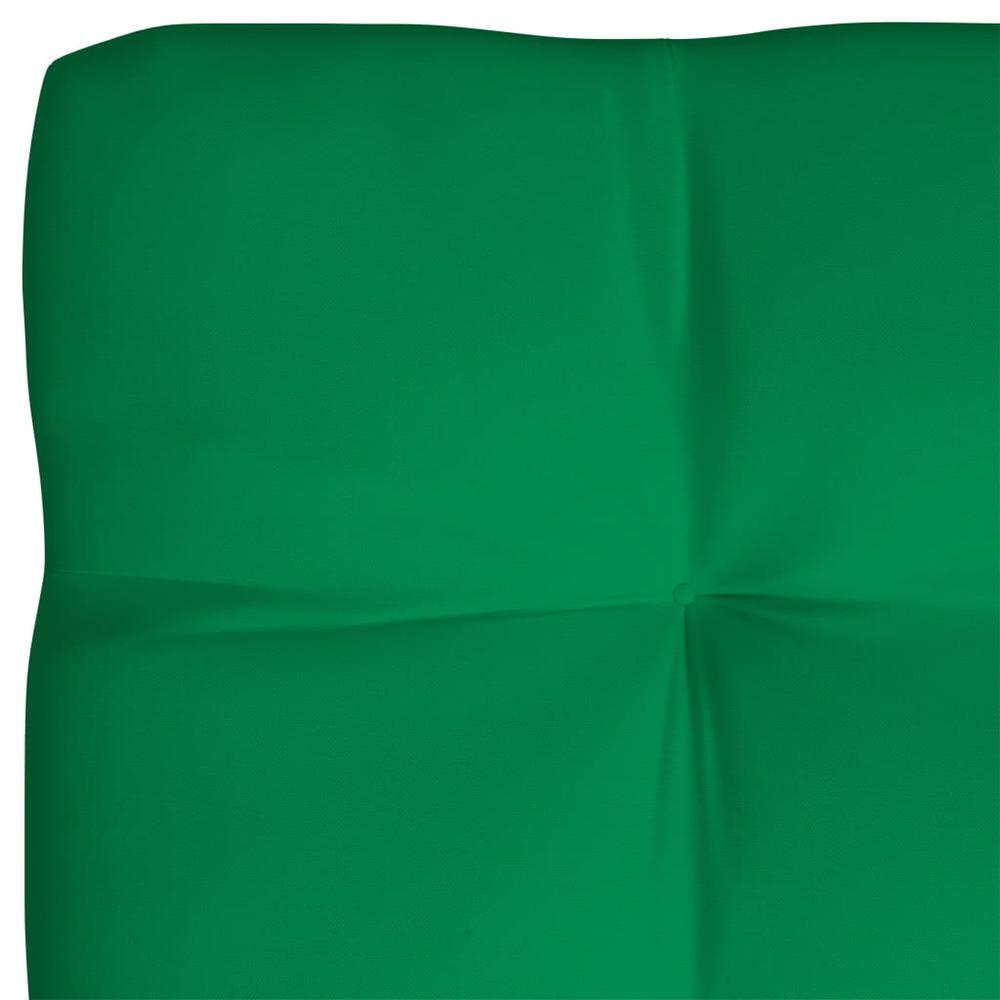vidaXL Pallet Sofa Cushion Green 47.2"x31.5"x3.9". Picture 3