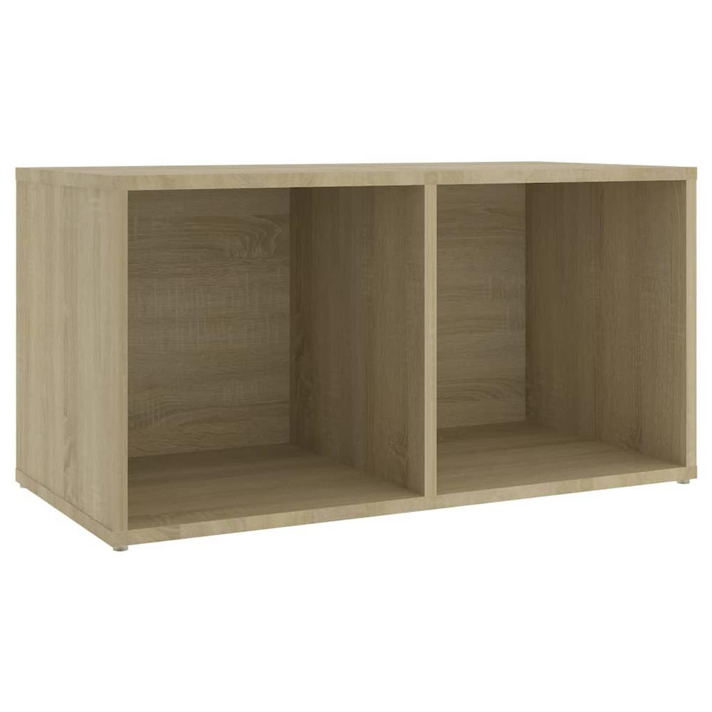 vidaXL 3 Piece TV Cabinet Set Sonoma Oak Engineered Wood, 3080018. Picture 4