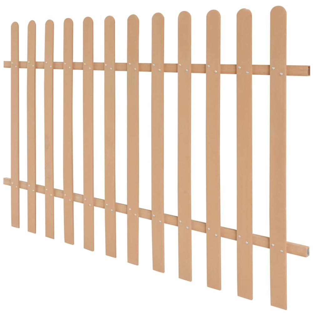 vidaXL Picket Fence WPC 78.7"x47.2", 42825. Picture 2