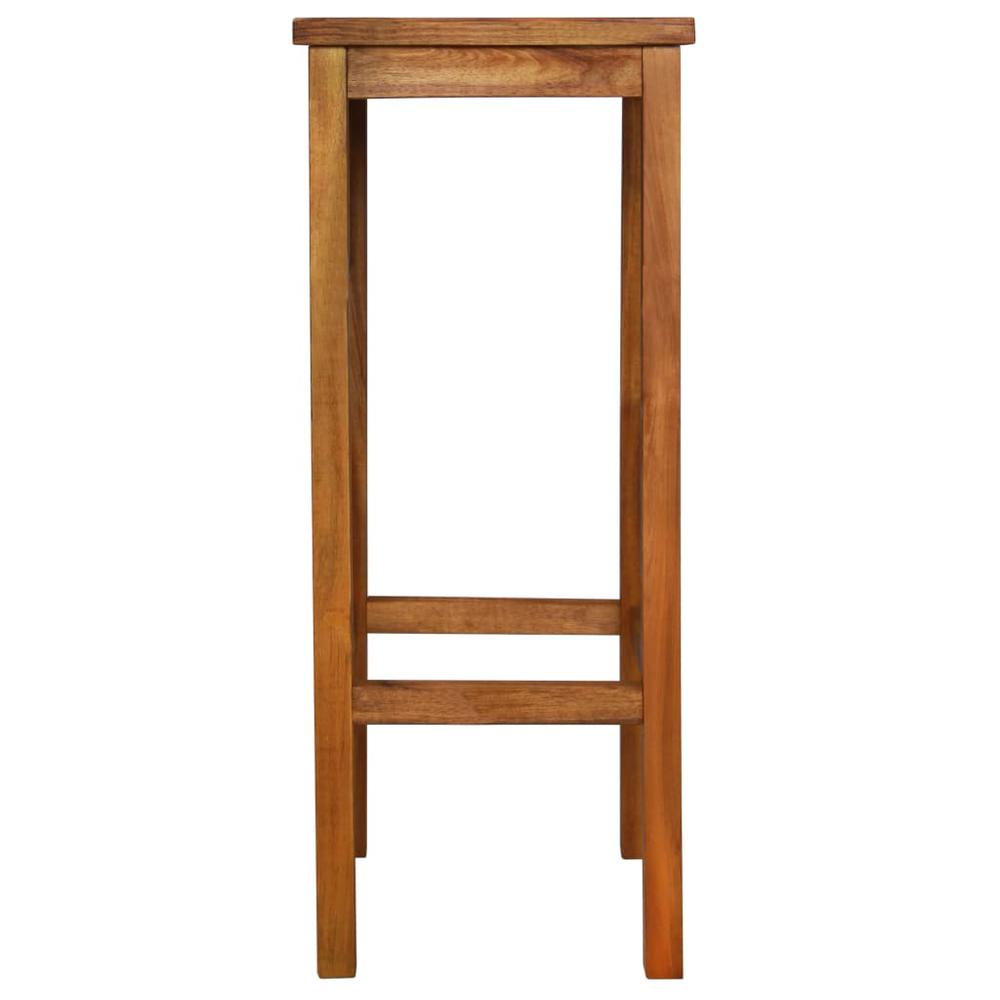 vidaXL Bar Chairs 2 pcs Solid Acacia Wood, 44016. Picture 3
