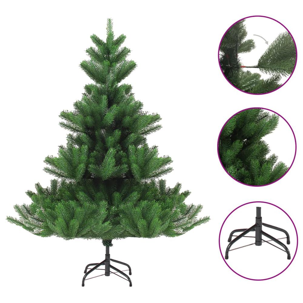 vidaXL Nordmann Fir Artificial Christmas Tree Green 59.1". Picture 1