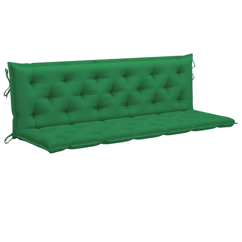 vidaXL Cushion for Swing Chair Green 70.9" Fabric. Picture 2