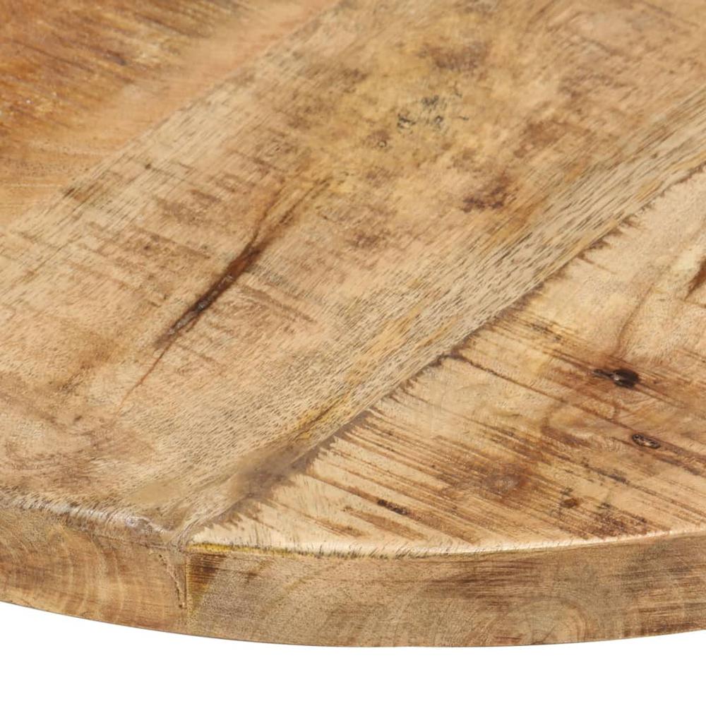 vidaXL Table Top Ã˜27.6"x(0.98"-1.06") Solid Mango Wood. Picture 3