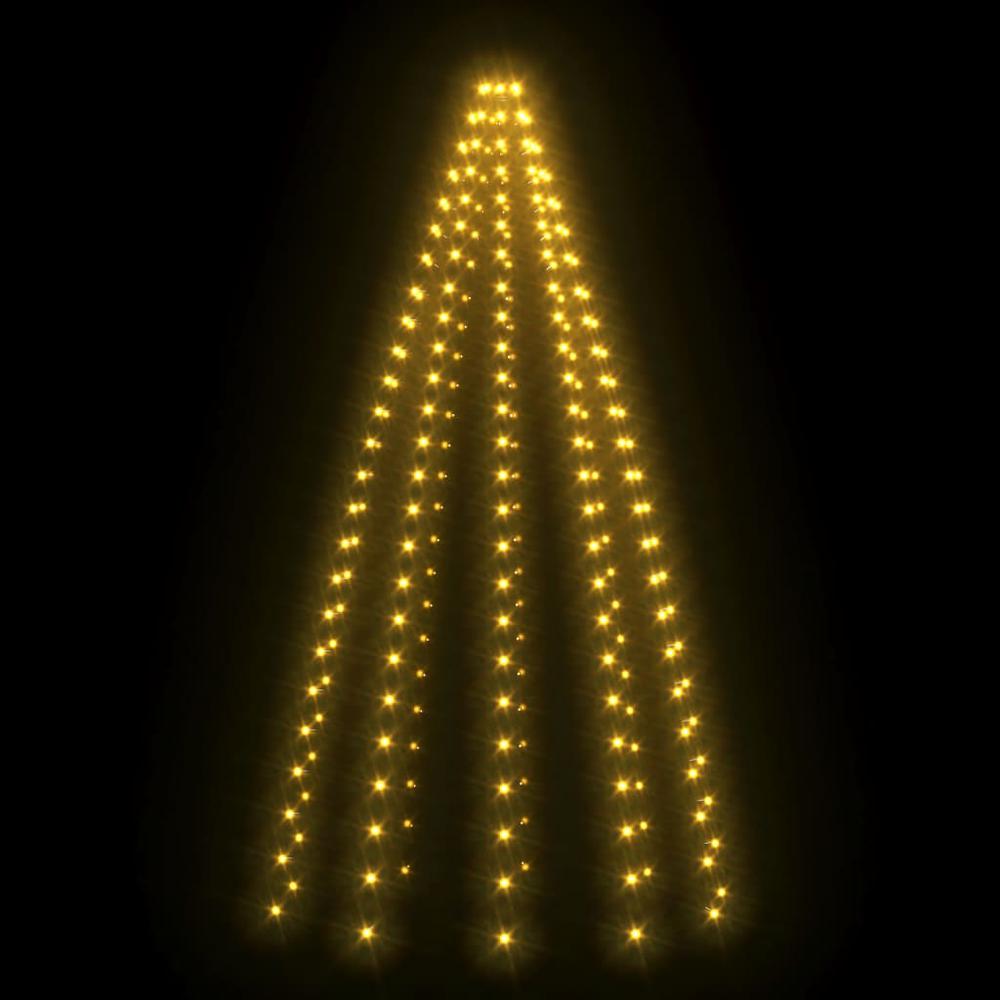 vidaXL Christmas Tree Net Lights with 250 LEDs 98.4". Picture 4