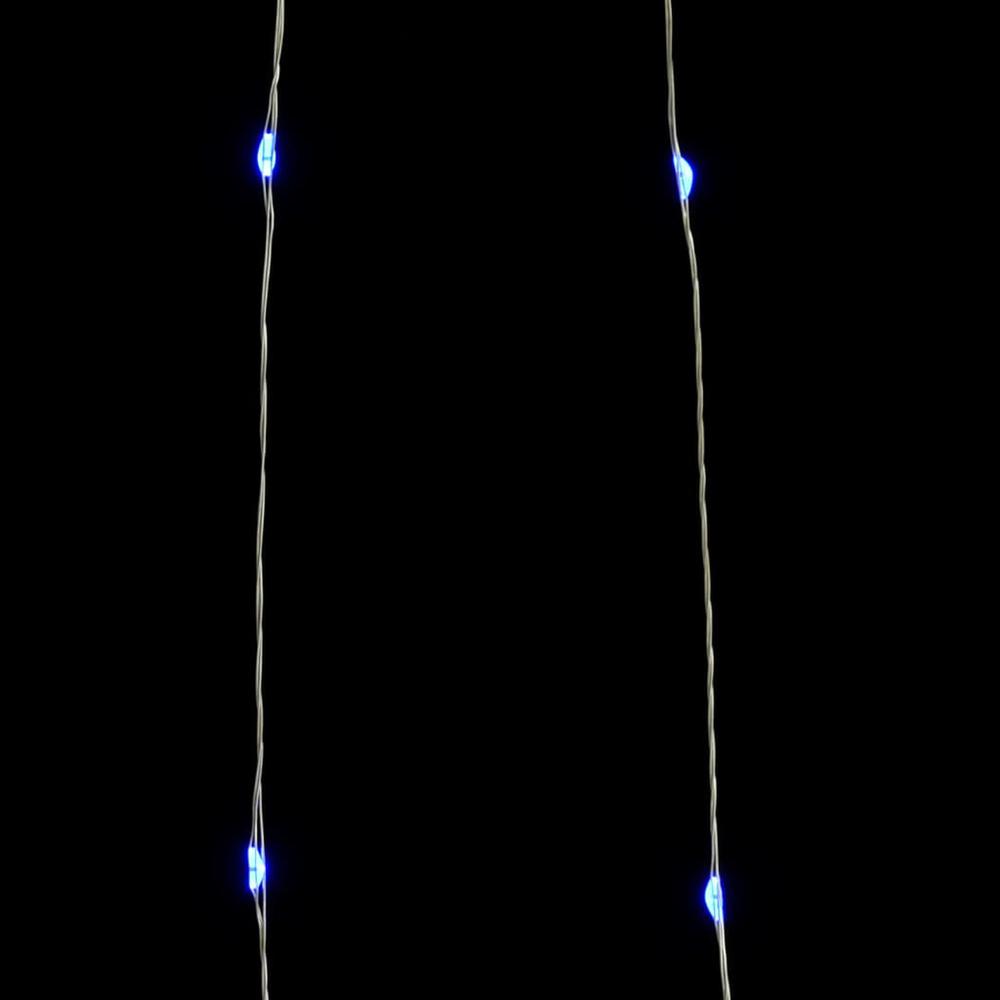 vidaXL LED String with 150 LEDs Cold White 49.2'. Picture 4