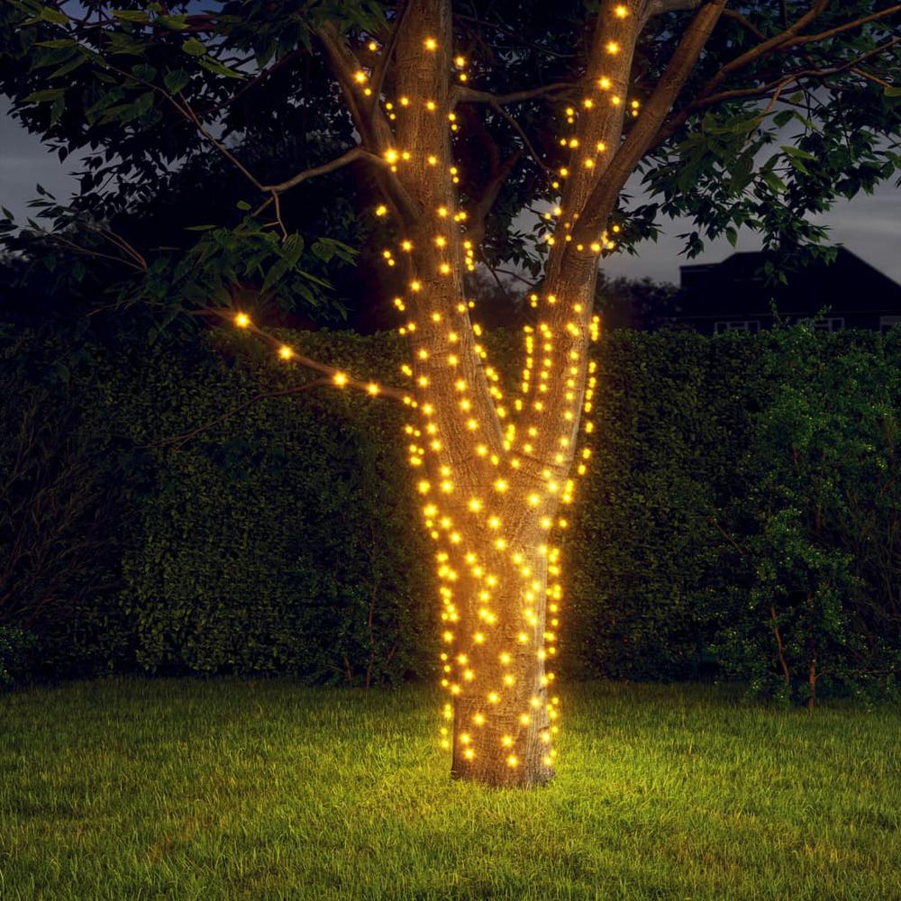 vidaXL Solar Fairy Lights 2 pcs 2x200 LED Warm White Indoor Outdoor. Picture 1