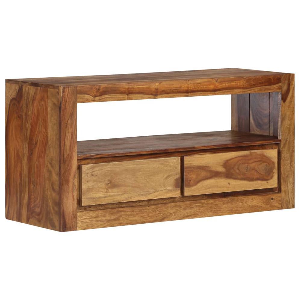 vidaXL TV Cabinet Solid Sheesham Wood 31.5"x11.8"x15.7". Picture 12