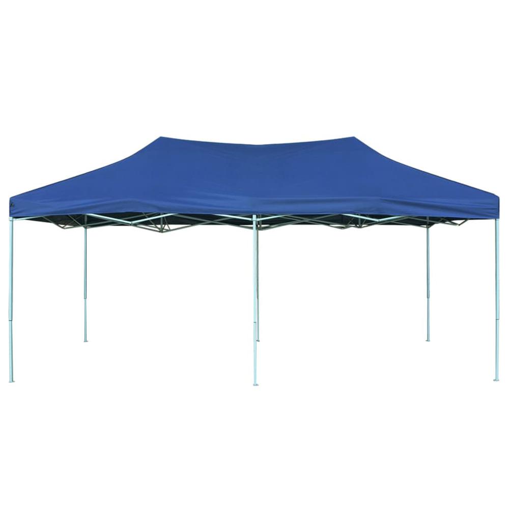 vidaXL Foldable Tent Pop-Up 9.8'x19.7' Blue, 42506. Picture 2