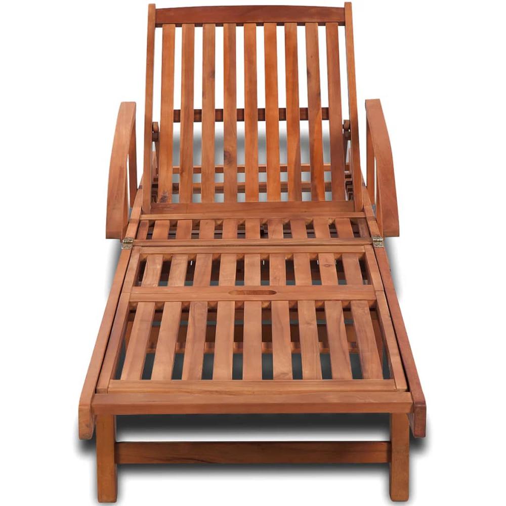 vidaXL Sun Lounger Solid Acacia Wood, 41446. Picture 2