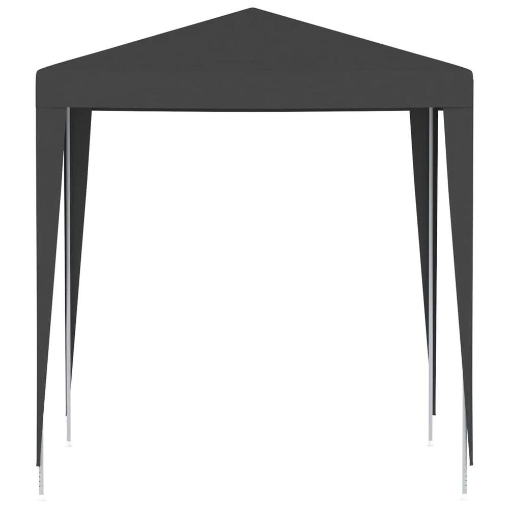 vidaXL Professional Party Tent 6.6'x6.6' Anthracite. Picture 2
