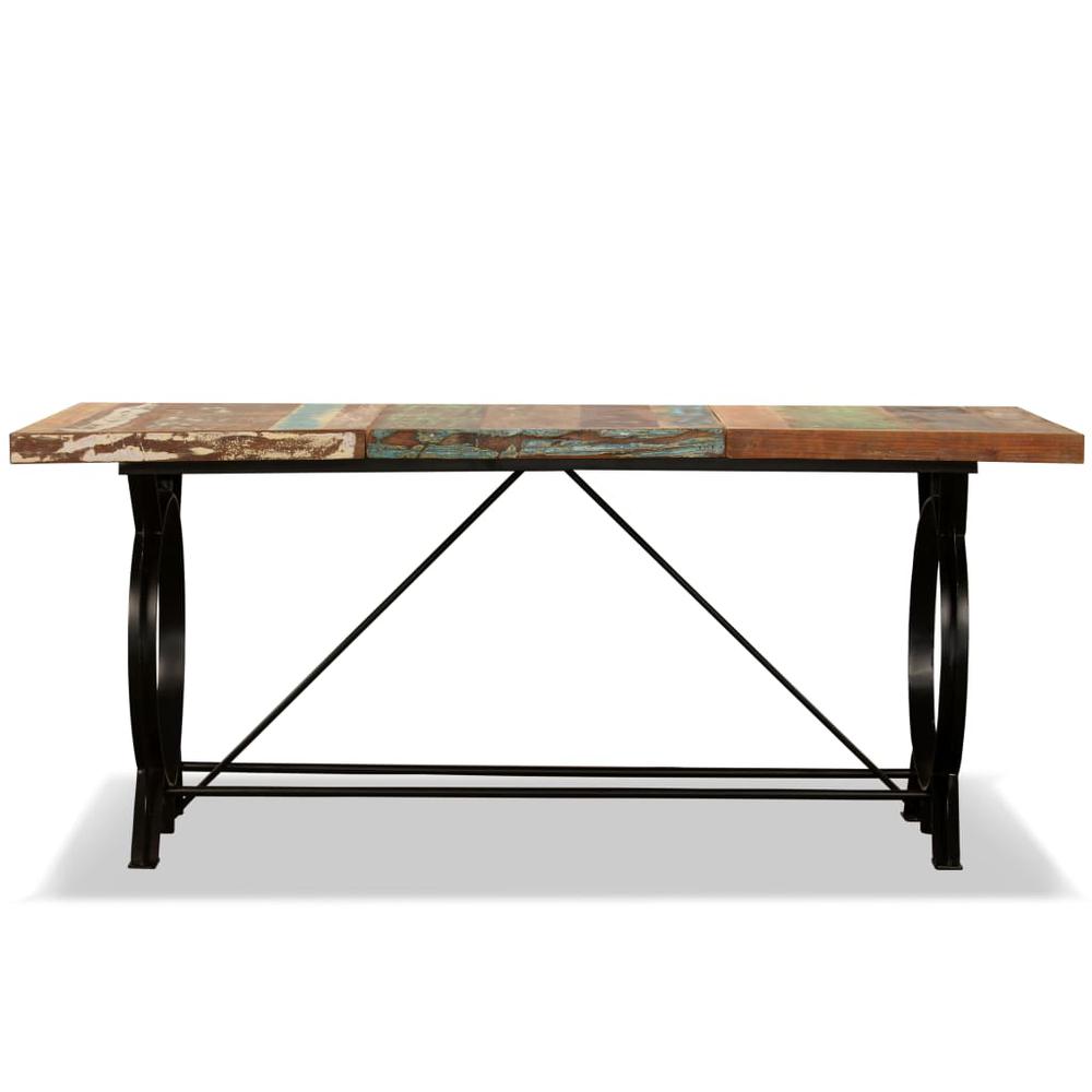 vidaXL Dining Table Solid Reclaimed Wood 70.9", 244800. Picture 2