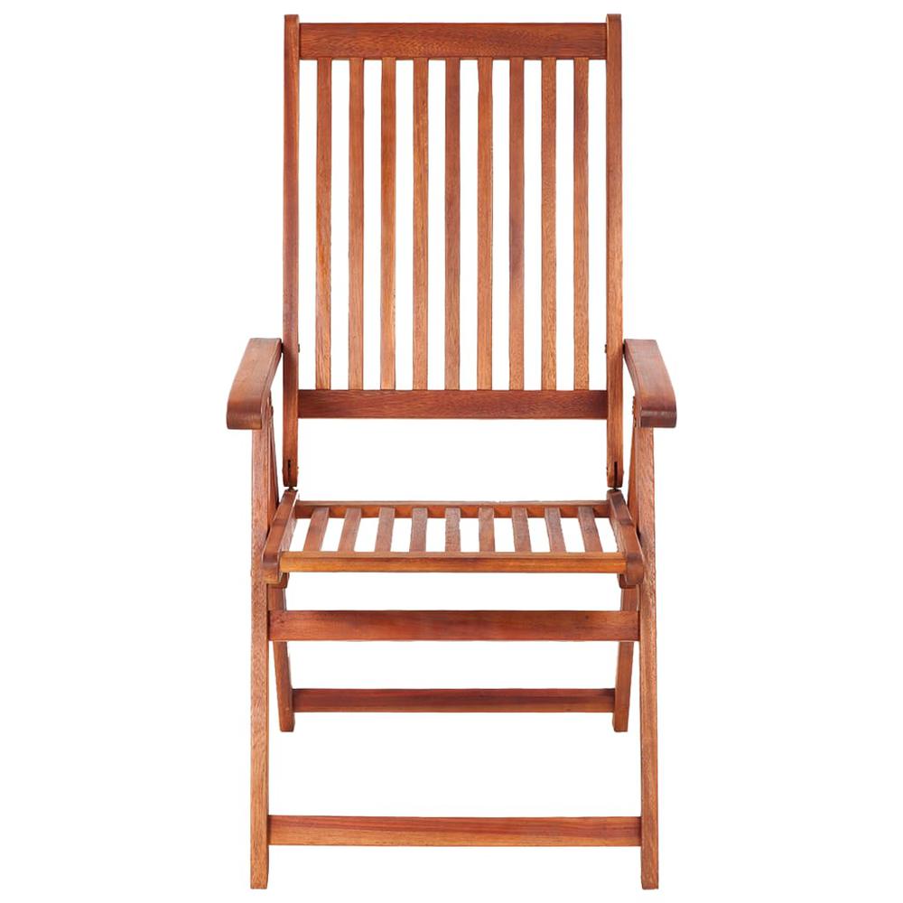 vidaXL Folding Patio Chairs 4 pcs Solid Acacia Wood. Picture 3