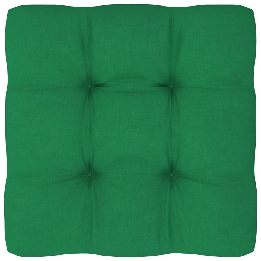 vidaXL Pallet Sofa Cushion Green 31.5"x31.5"x3.9". The main picture.