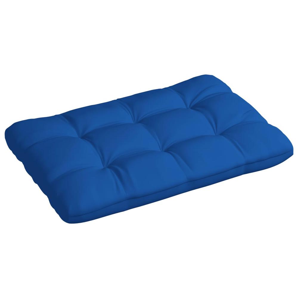 vidaXL Pallet Sofa Cushion Royal Blue 47.2"x31.5"x3.9". Picture 2