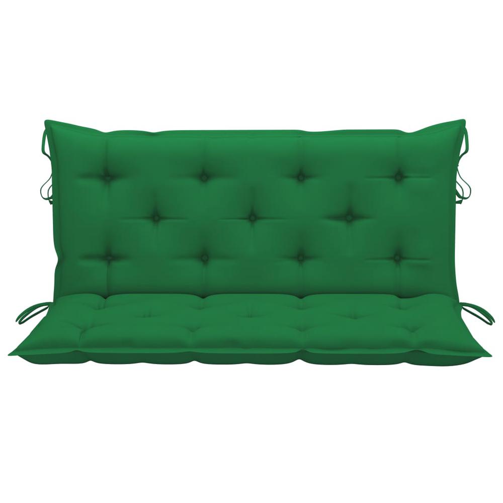 vidaXL Cushion for Swing Chair Green 47.2" Fabric. Picture 3