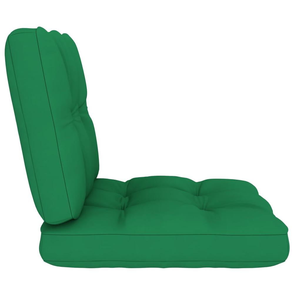 vidaXL Pallet Sofa Cushions 2 pcs Green, 314488. Picture 4