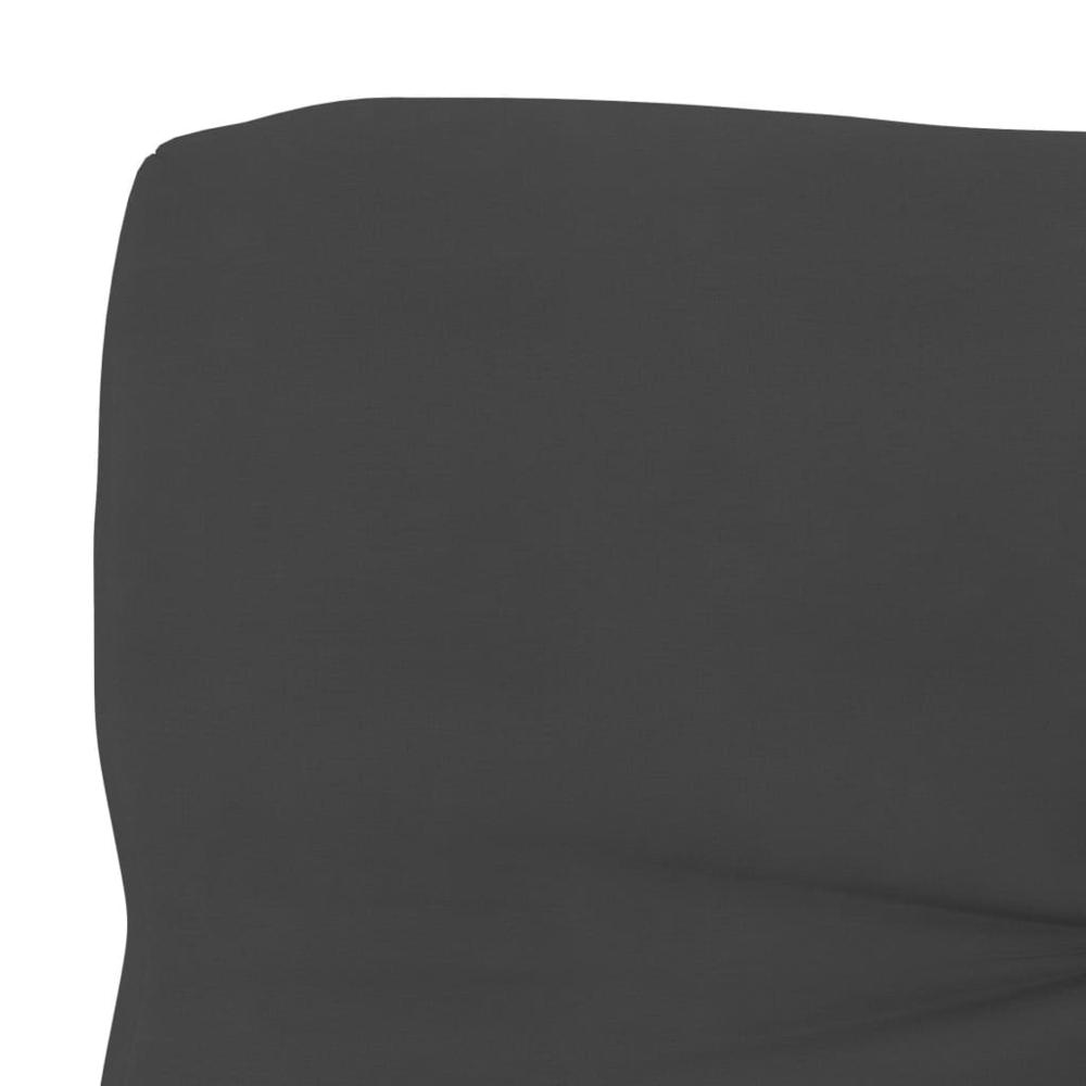 vidaXL Pallet Sofa Cushion Anthracite 27.6"x15.7"x3.9". Picture 3