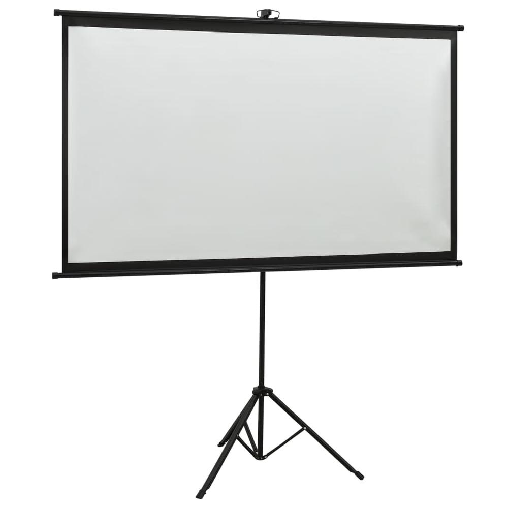vidaXL Projection Screen with Tripod 72" 16:9 1410. Picture 3