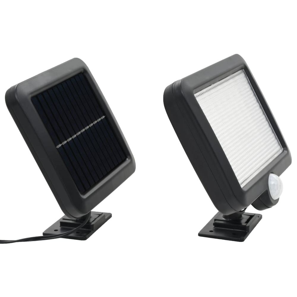 vidaXL Solar Lamp with Motion Sensor LED Lights White, 44410. Picture 2