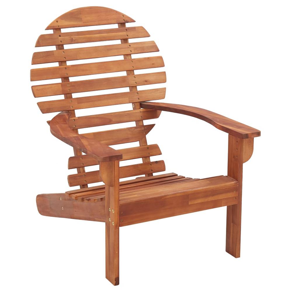 vidaXL Adirondack Chair Solid Acacia Wood, 46321. Picture 1