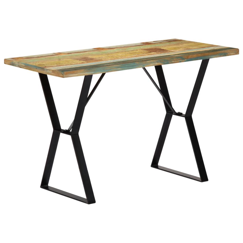 vidaXL Dining Table 47.2"x23.6"x29.9" Solid Reclaimed Wood, 247950. Picture 12