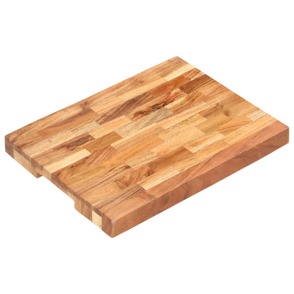 vidaXL Chopping Board 15.7"x11.8"x1.6" Solid Acacia Wood. Picture 1