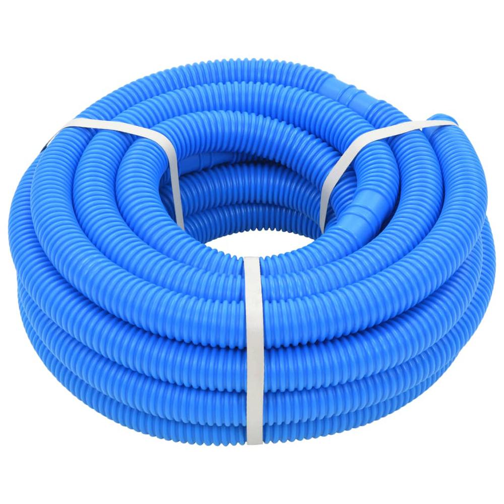 vidaXL Pool Hose with Clamps Blue 1.4" 39.3', 91750. Picture 2