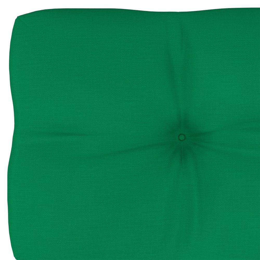 vidaXL Pallet Sofa Cushion Green 31.5"x15.7"x3.9". Picture 3