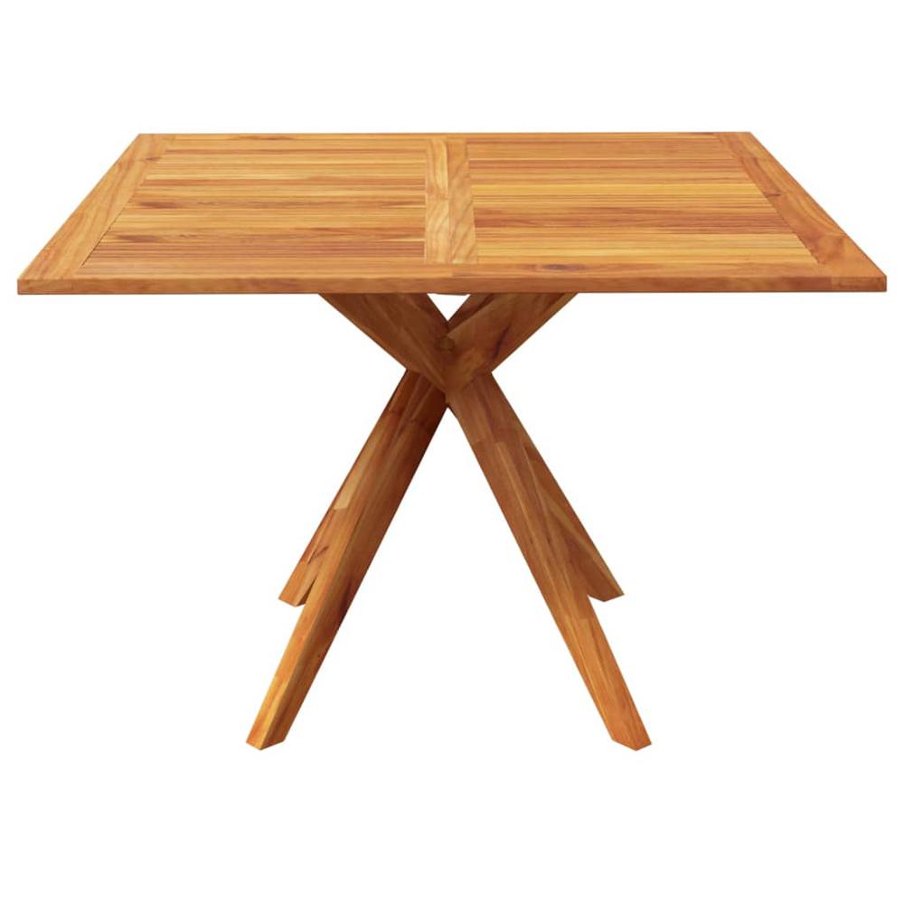 vidaXL Patio Table 43.3"x43.3"x29.5" Solid Wood Acacia, 316257. Picture 3