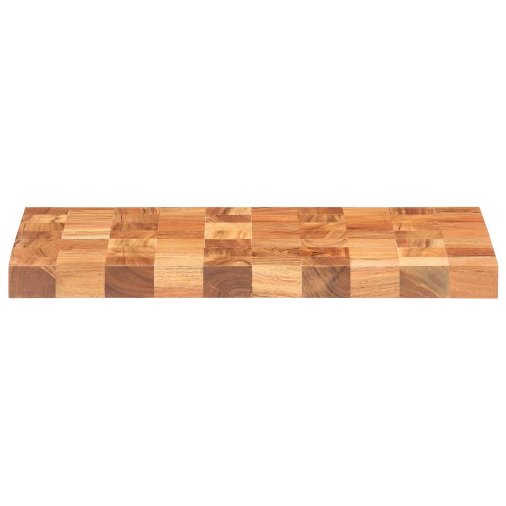 vidaXL Chopping Board 19.7"x13.4"x1.5" Solid Acacia Wood. Picture 2
