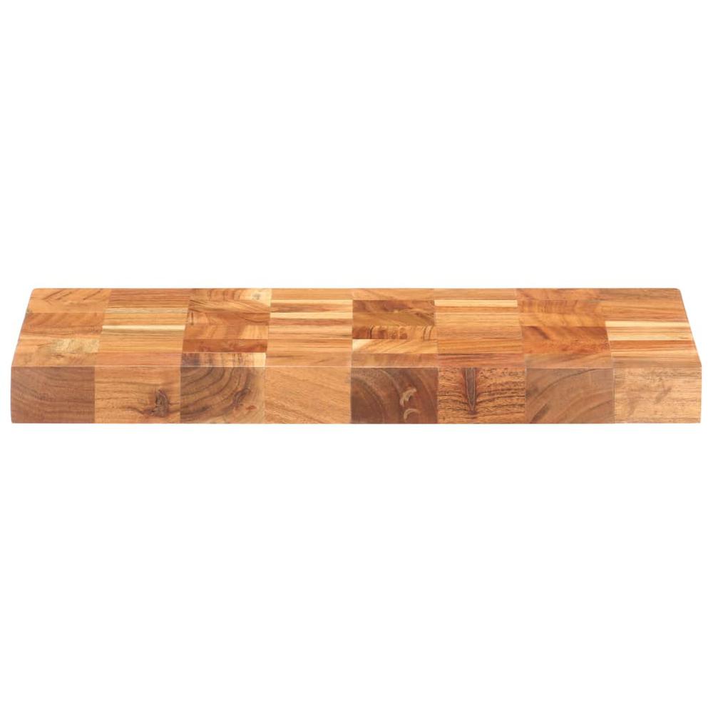 vidaXL Chopping Board 15.7"x11.8"x1.5" Solid Acacia Wood. Picture 2