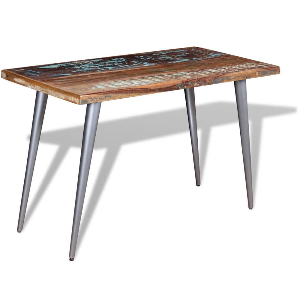 vidaXL Dining Table Solid Reclaimed Wood 47.2"x23.6"x30", 244242. Picture 2