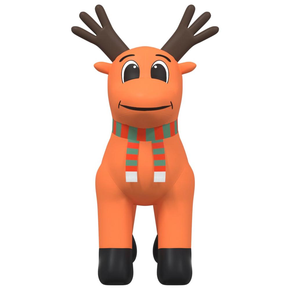 vidaXL Christmas Inflatable Reindeer with LEDs 196.9". Picture 4