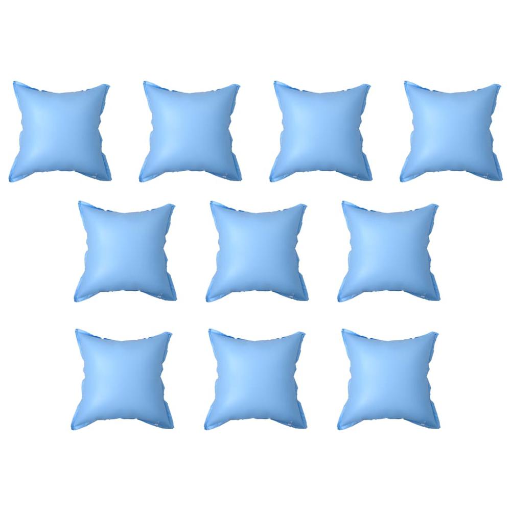 vidaXL Inflatable Winter Air Pillows for Above-Ground Pool Cover 10 pcs PVC, 92436. Picture 1