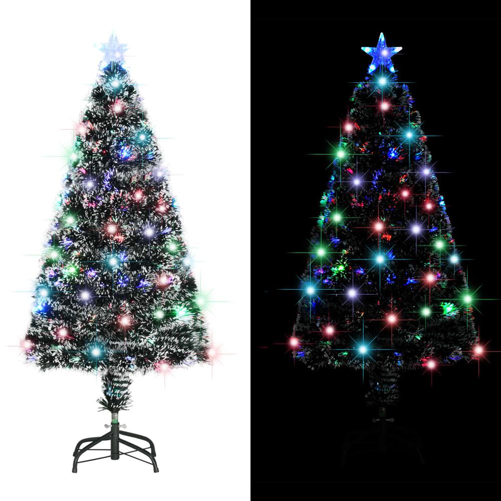 vidaXL Artificial Christmas Tree with Stand/LED 47.2" 135 Branches, 321493. Picture 1
