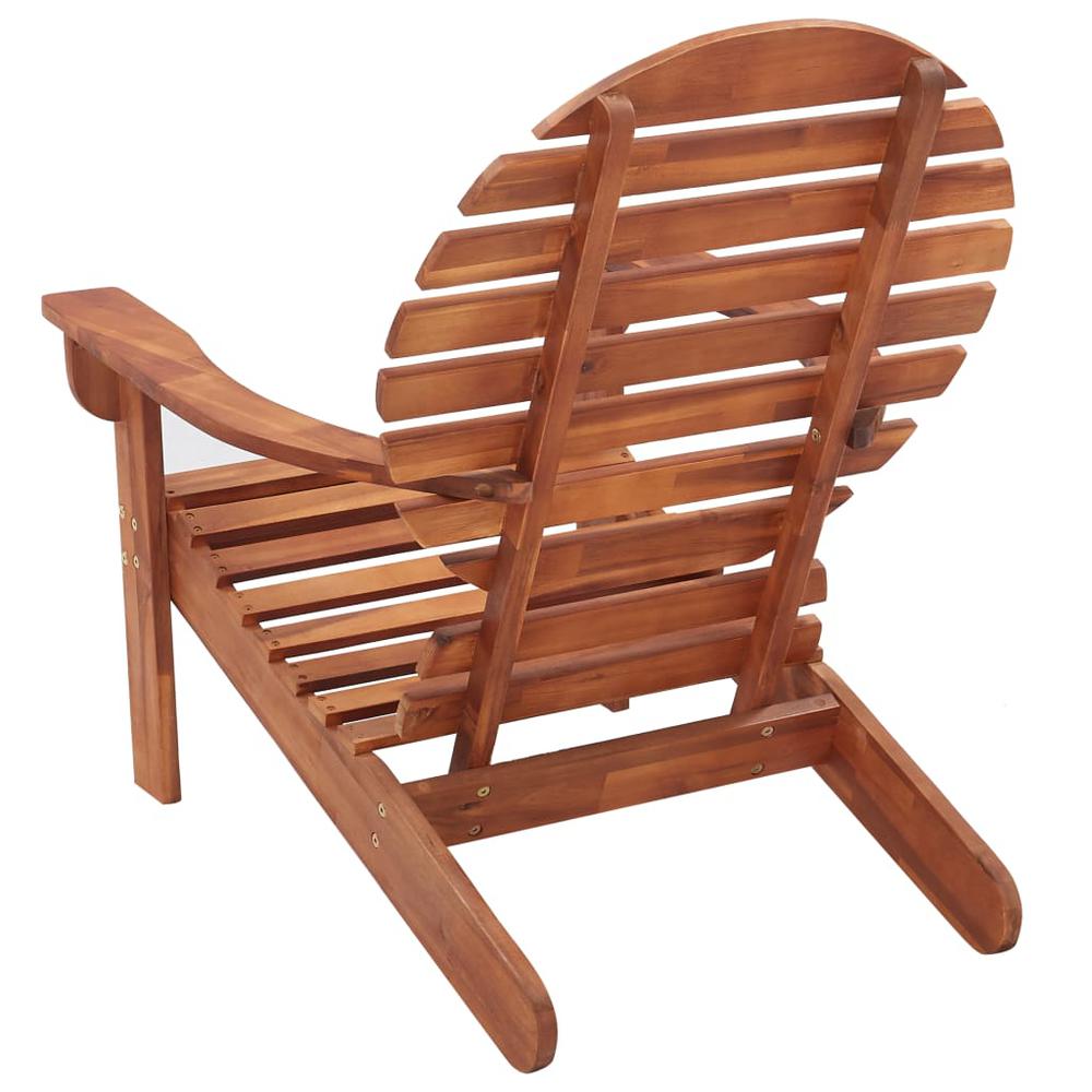 vidaXL Adirondack Chair Solid Acacia Wood, 46321. Picture 4