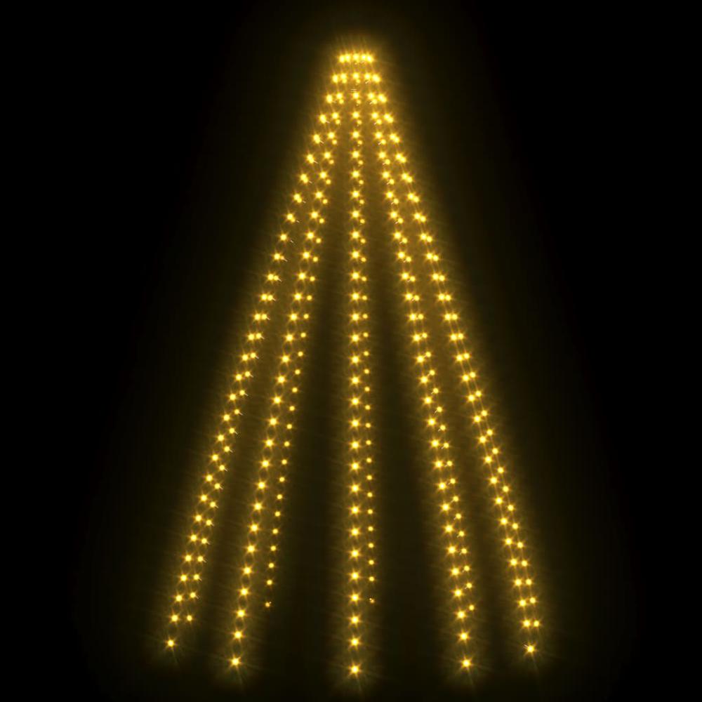 vidaXL Christmas Tree Net Lights with 300 LEDs 118.1". Picture 4