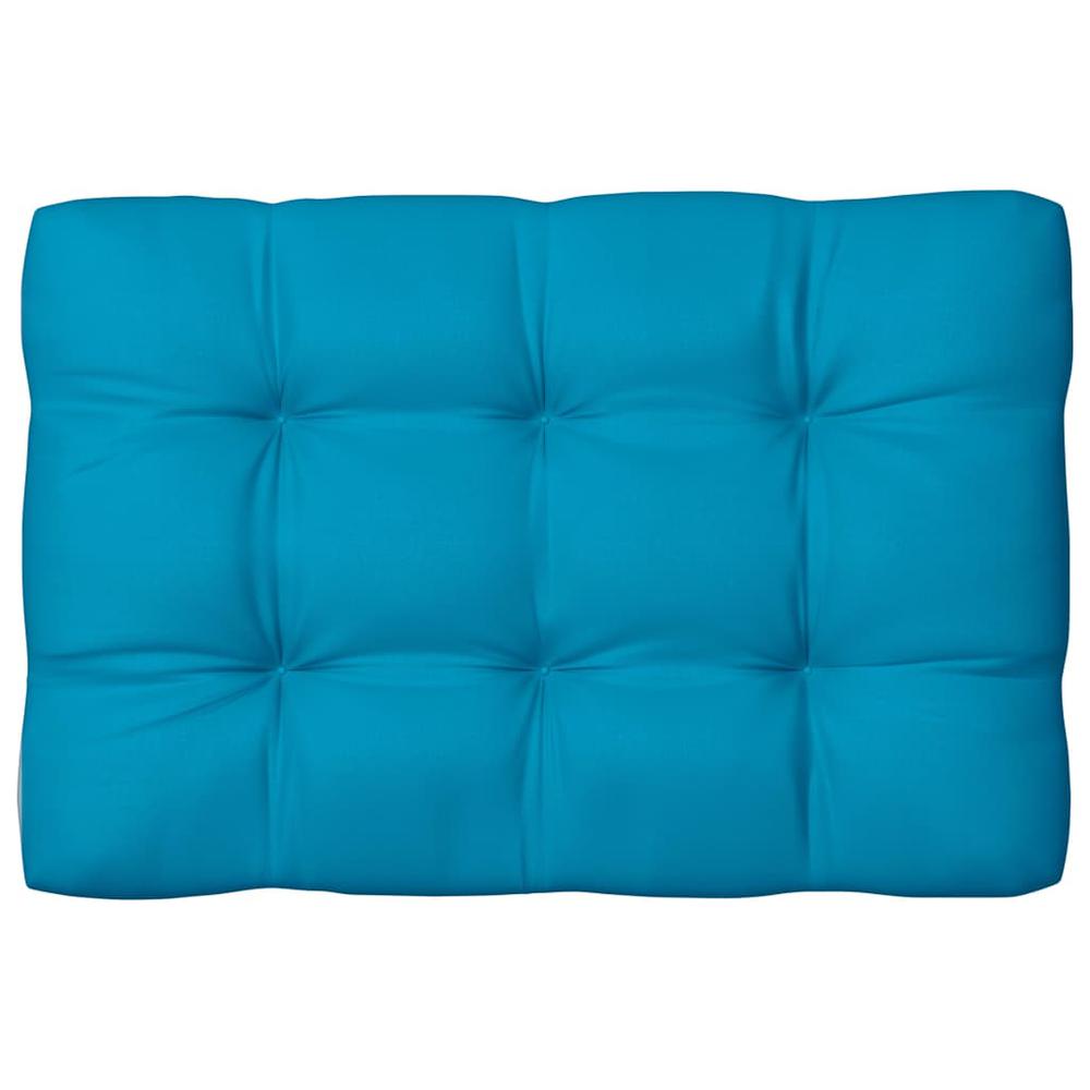 vidaXL Pallet Sofa Cushions 7 pcs Blue. Picture 4